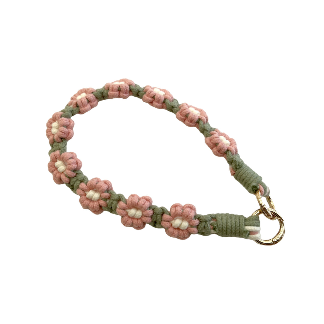 Flower Patterned Keychain Holder Kalsten
