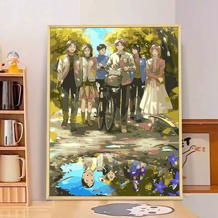 Anime-Inspired Wall Art Print Kalsten