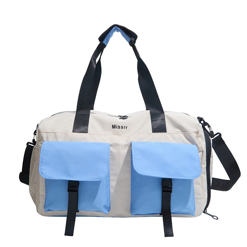 Functional Multi-Pocket Sports Duffle Bag