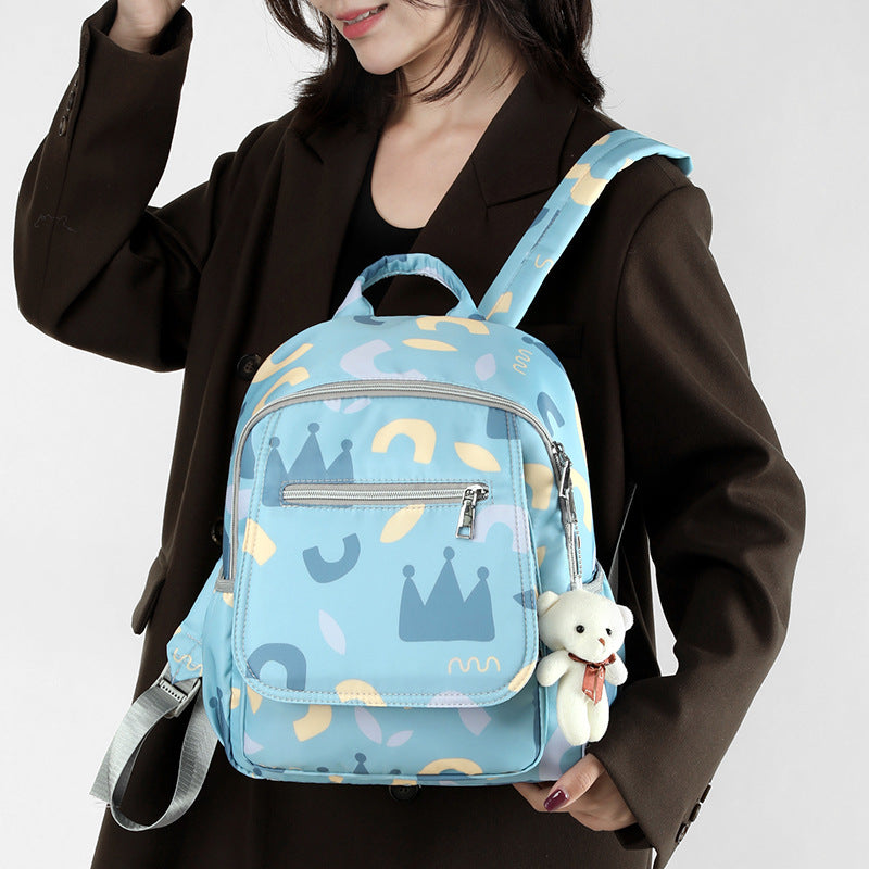 Stylish Lightweight Artistic Print Backpack Kalsten