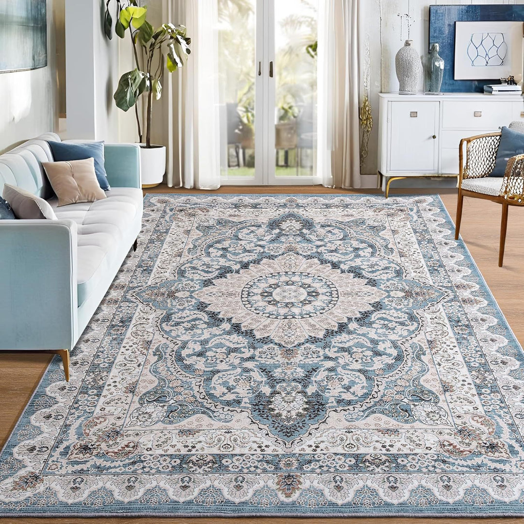 Elegant Vintage-Inspired Area Rug Kalsten