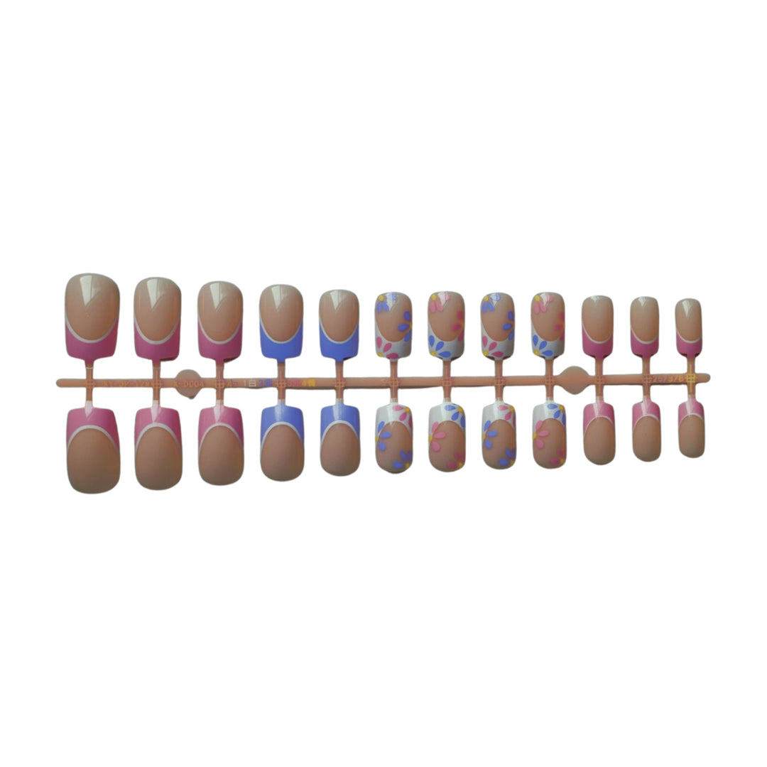 Floral Accent Nail Art Kit
