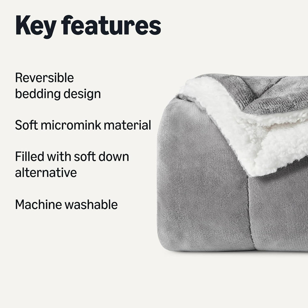 Reversible Plush Sherpa Blanket Kalsten
