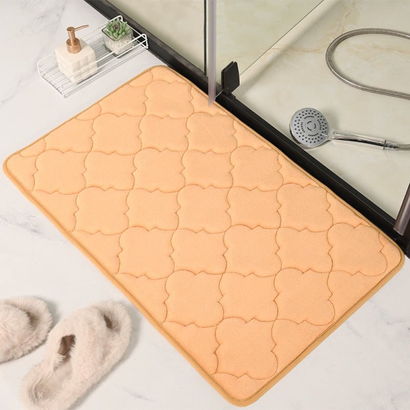 Quilted Plush Shower Mat