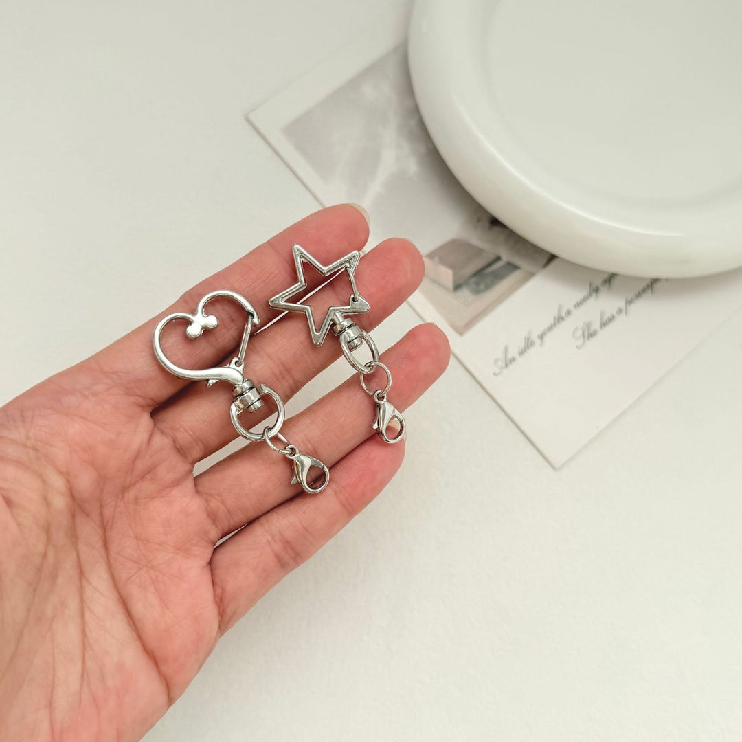 Star-Shaped Charm Keychain Kalsten