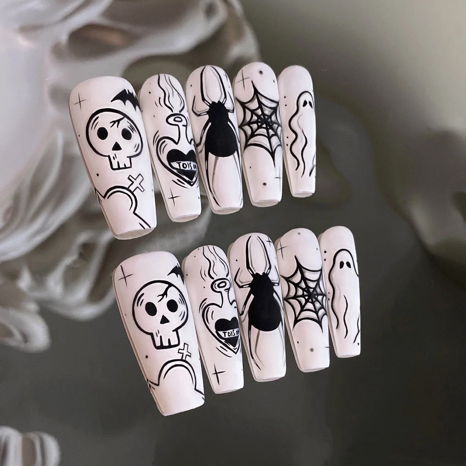 Halloween Themed Press-On Nail Set Kalsten