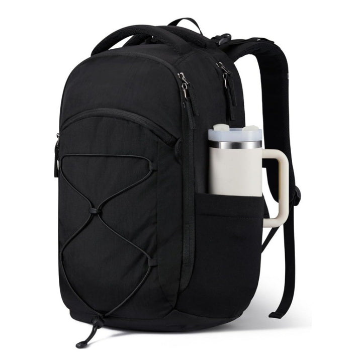 Multifunctional backpack with drink compartment and elastic lacing Kalsten