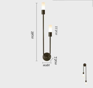 Modern Dual-Arm Wall Light