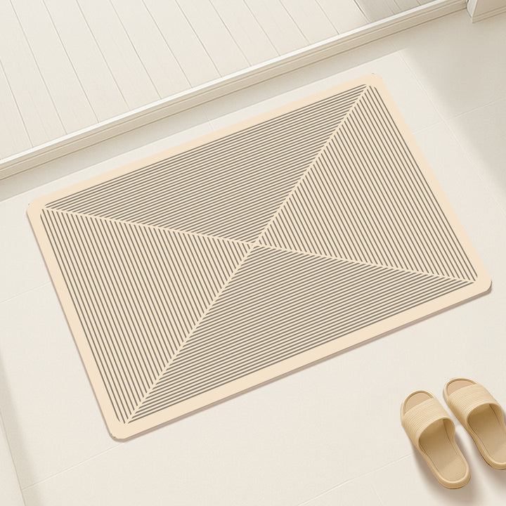 Geometric Pattern Kitchen Mat