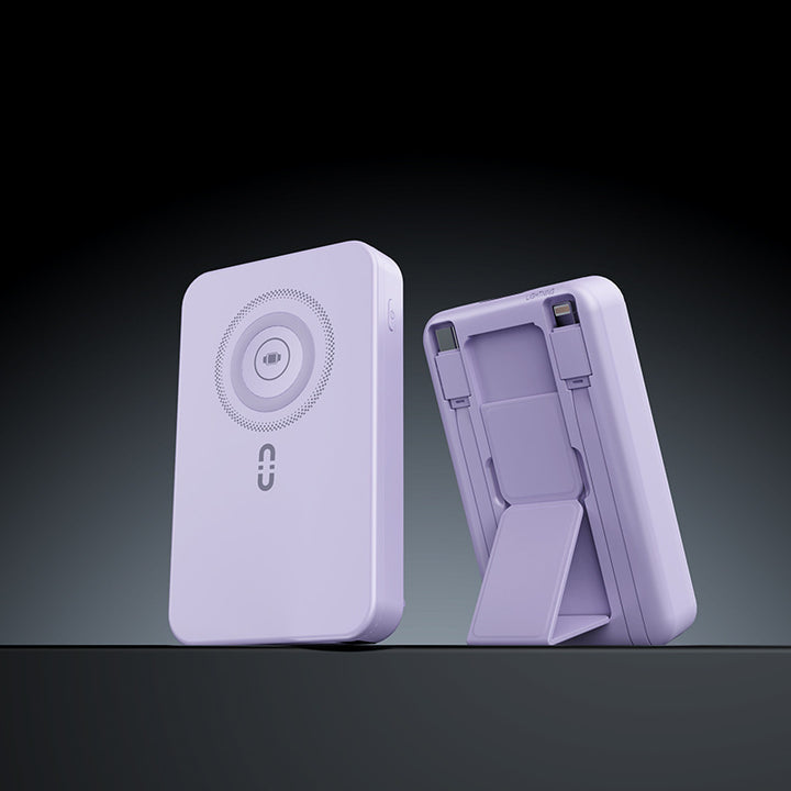 Portable power bank with integrated stand function and fast charging system Kalsten