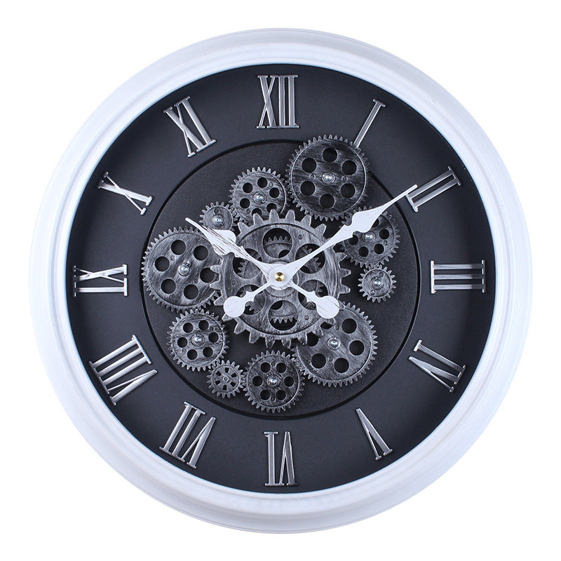 Wall clock with modern mechanical design Kalsten