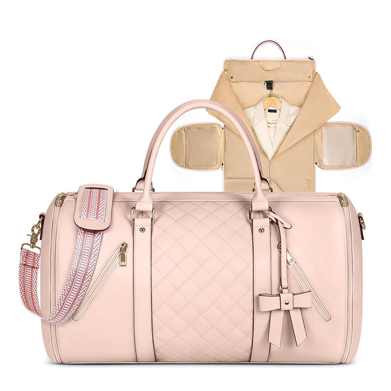 Elegant Quilted Business Travel Duffle Bag Kalsten