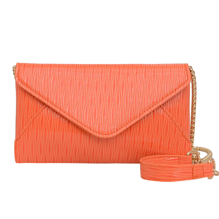 Elegant Patent Leather Clutch Purse