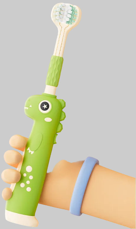 3D Character-Themed Soft-Bristle Toothbrush Set Kalsten