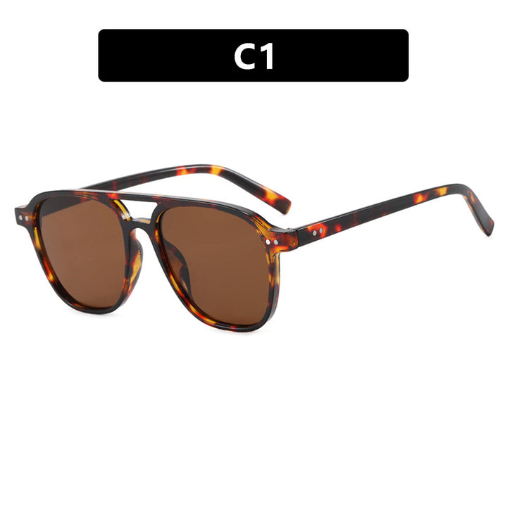 Women’s modern square sunglasses with robust design and UV protection Kalsten
