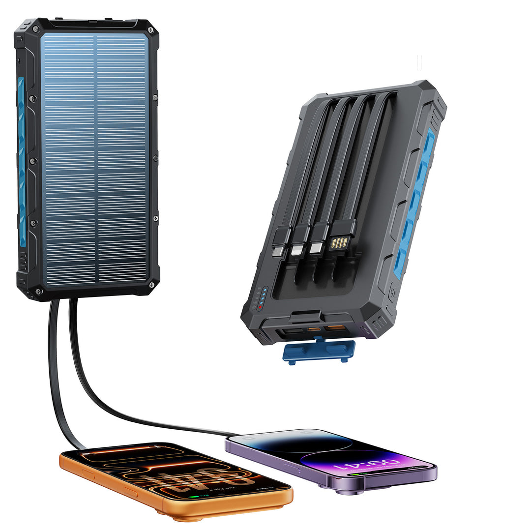 Multifunctional Solar Power Bank with Fast Charging Function Kalsten