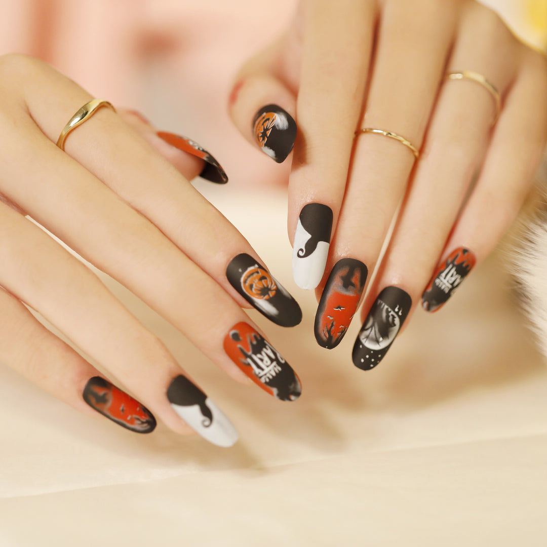Creative Halloween Nail Art Kalsten