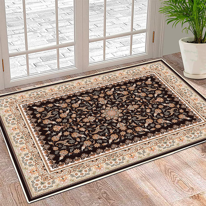 Vintage-Inspired Floral Area Rug Kalsten