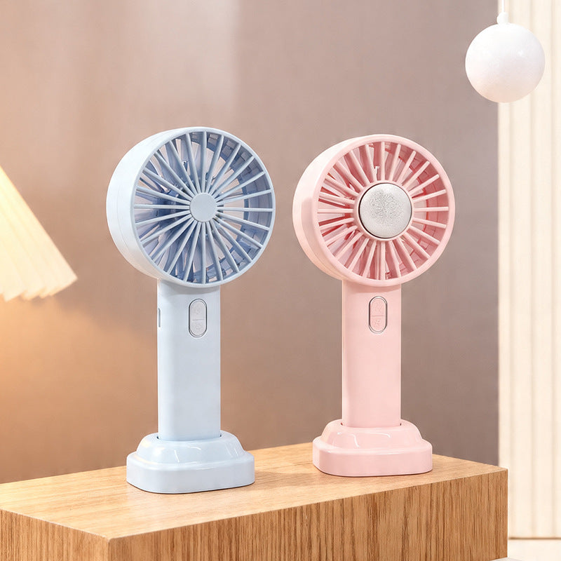 Women's Portable Mini Handheld Fan with Water Mist Kalsten