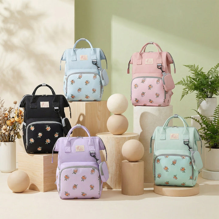 Stylish Floral Pattern Backpack Kalsten