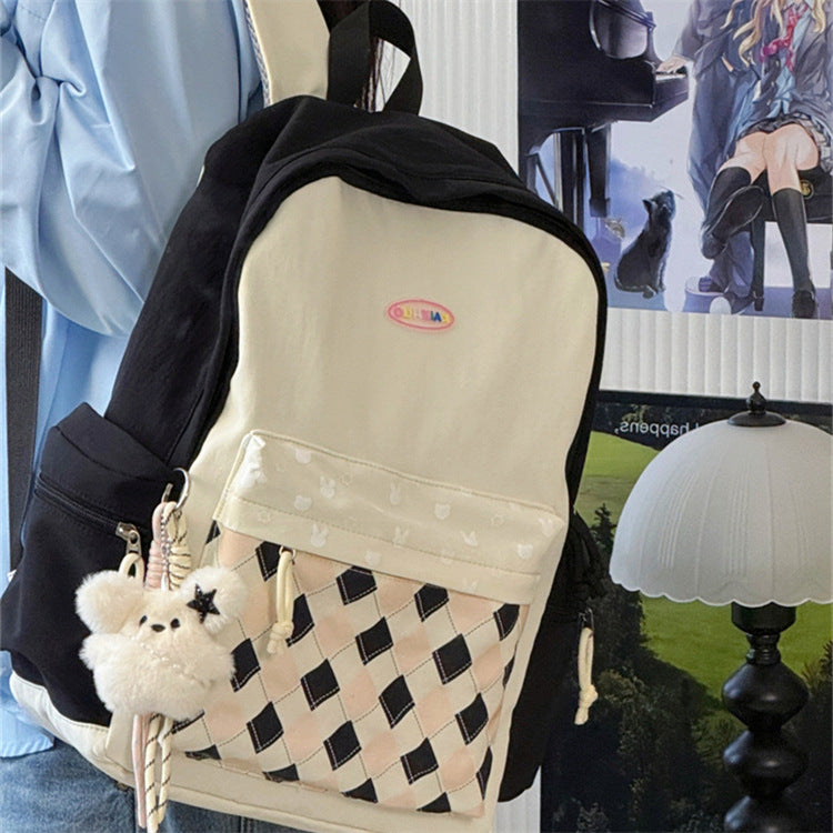 Cute Cartoon-Themed Multi-Pocket Backpack Kalsten
