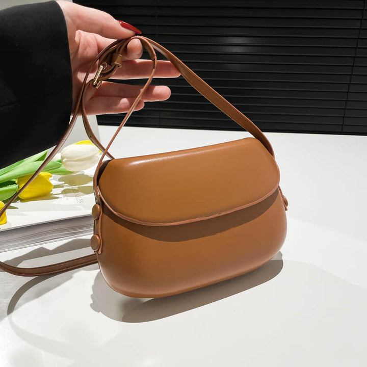 Vegan Leather Shoulder Bag