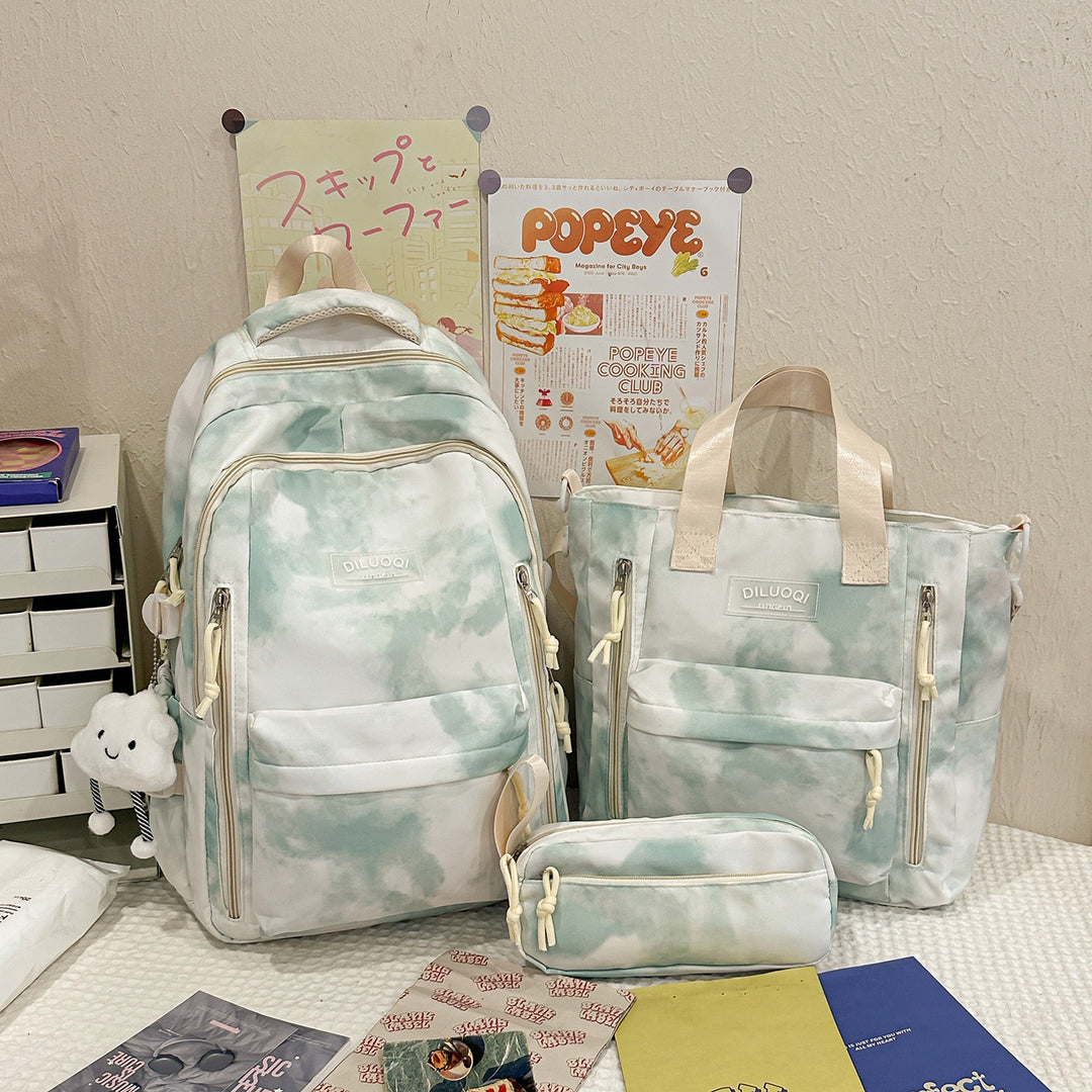 Versatile Multi-Functional Travel School Backpack Set Kalsten