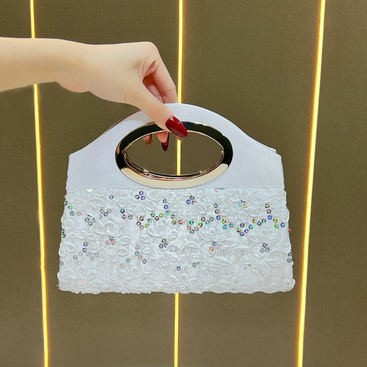 Floral Embellished Evening Purse