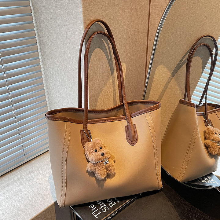 Elegant Vegan Leather Tote Bag