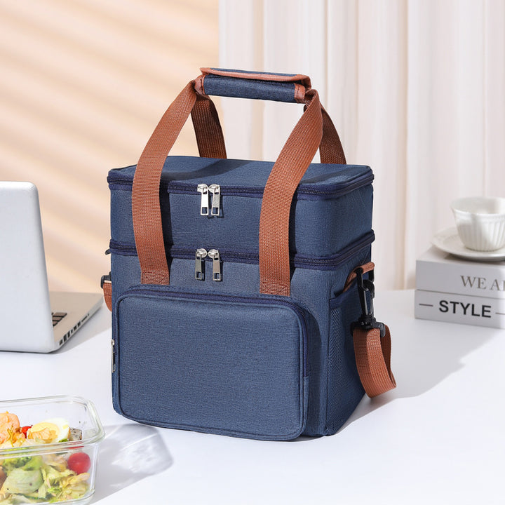 Insulated Multi-Compartment Picnic Cooler Bag