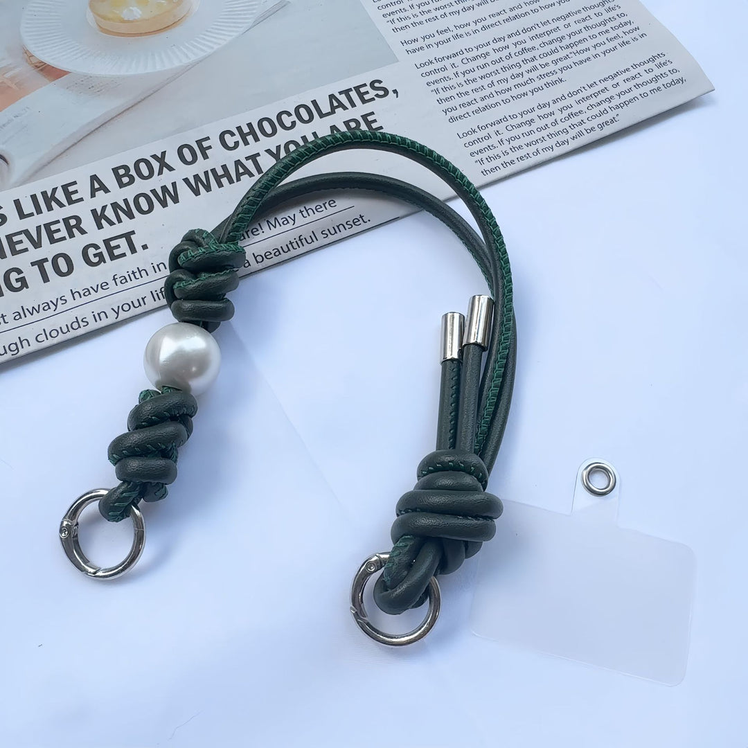 Elegant Braided Keyring Strap Kalsten