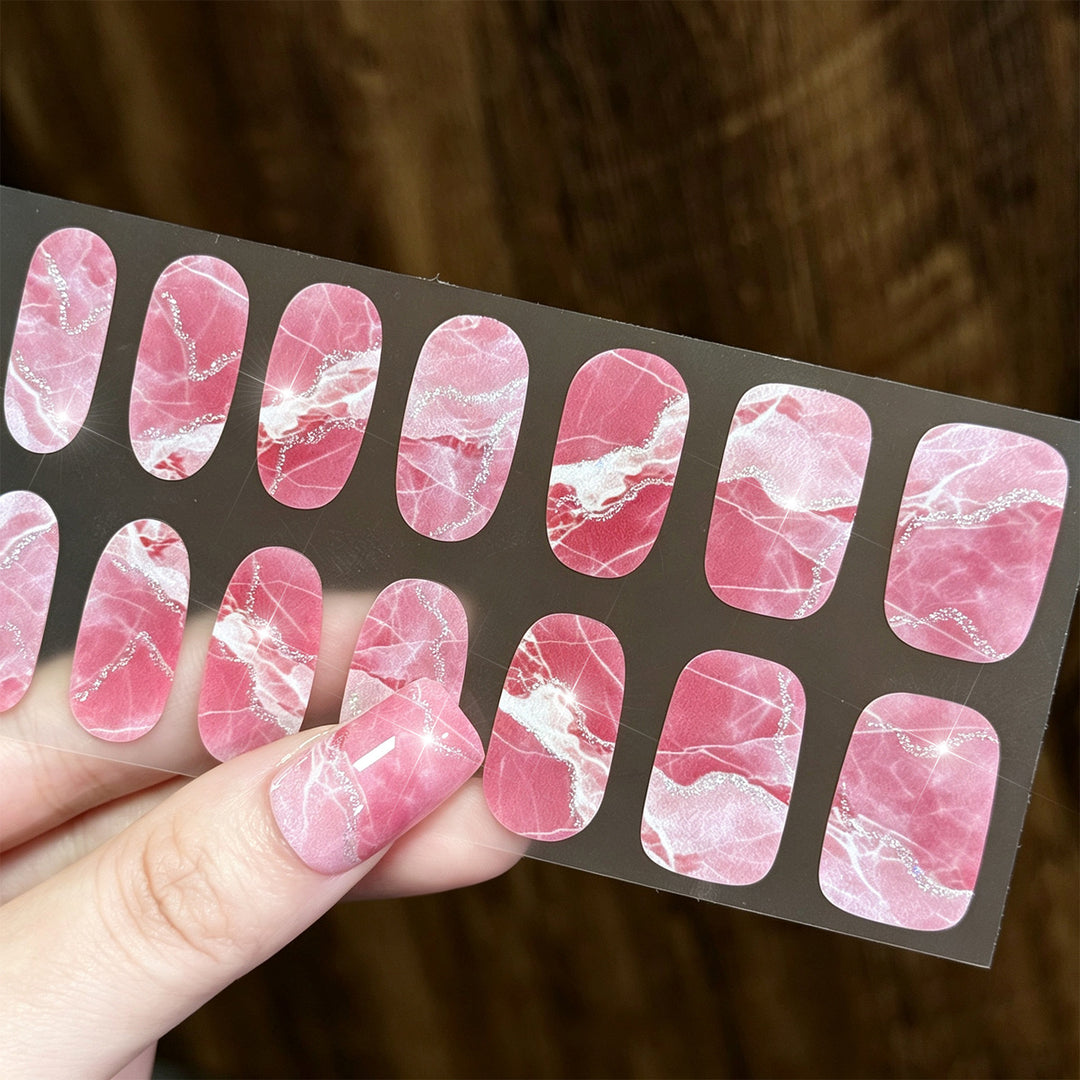 Artistic Watercolor Nail Wraps