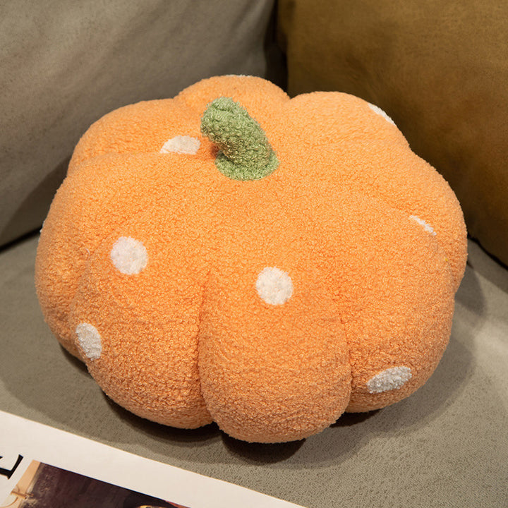 Plush cat cuddle pillow with large glitter eyes