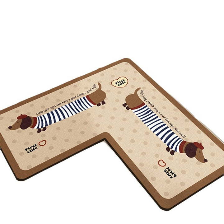 Cute Rabbit Print Bath Mat Kalsten