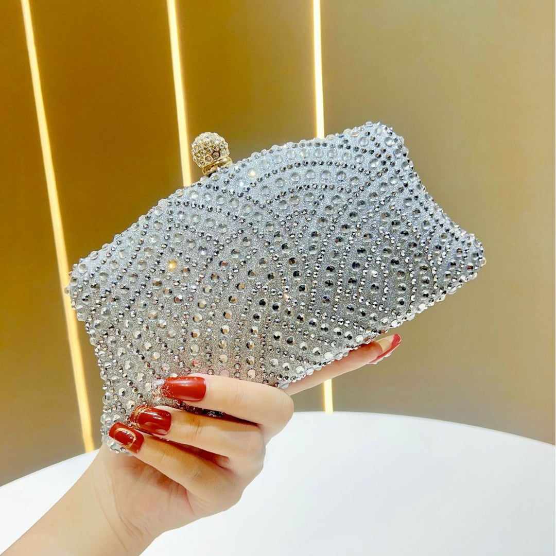 Ornate Beaded Evening Clutch