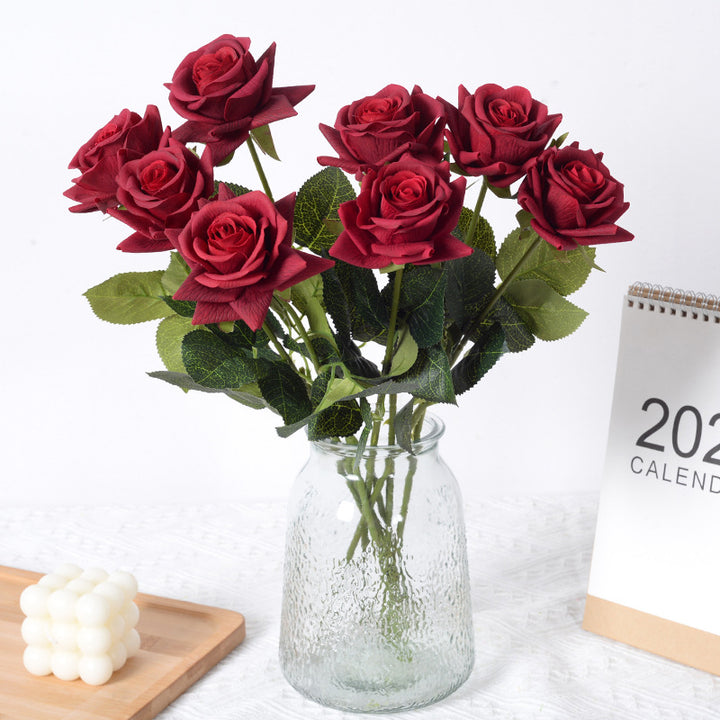 Elegant Artificial Rose Decoration