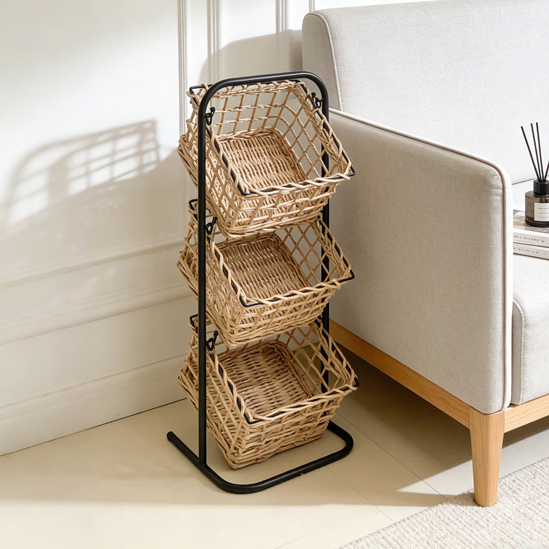 Multifunctional Basket Stand Kalsten
