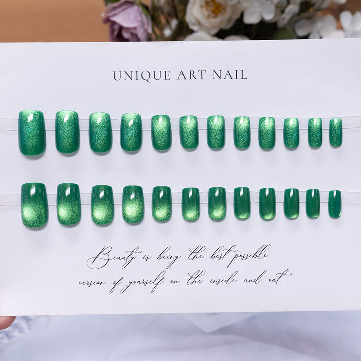 Glossy Ombre Nail Art