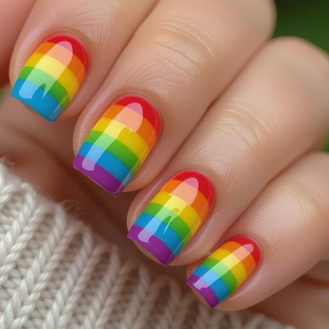 Rainbow Gradient Nail Art Kit Kalsten