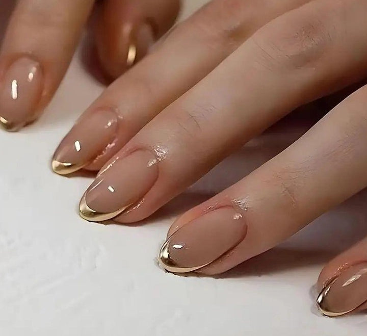 Elegant French Tip Acrylic Nail Enhancements Kalsten 1789915301