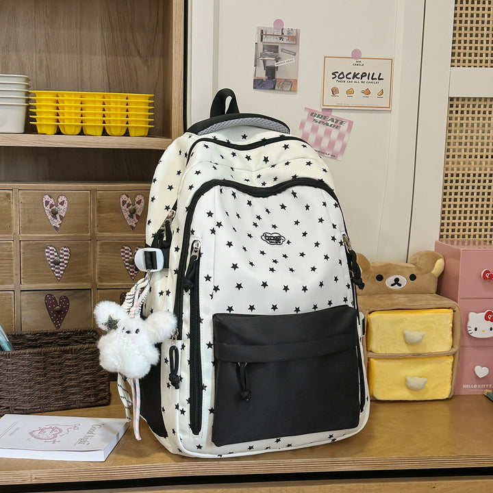 Creative Star-Printed Casual Backpack Kalsten