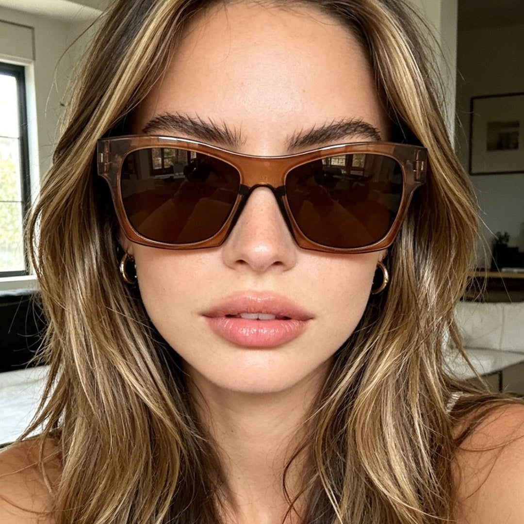 Women's fashionable sunglasses in elegant rectangle design Kalsten