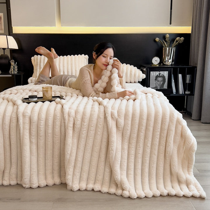Cozy Plush Throw Blanket
