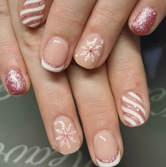 Festive Holiday Nail Art Kit Kalsten