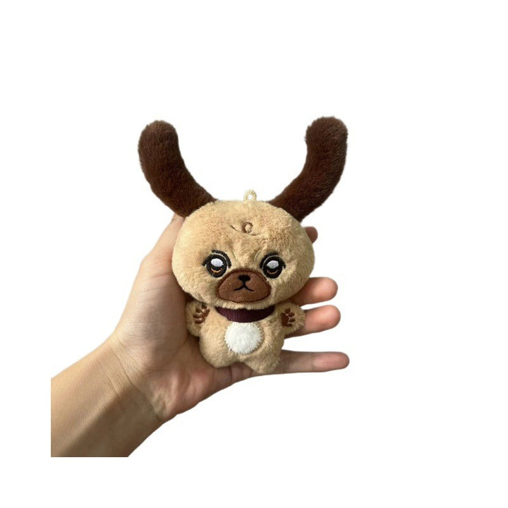 Micro Cuddly Plush Puppy Pocket Pal with Floppy Ears Kalsten