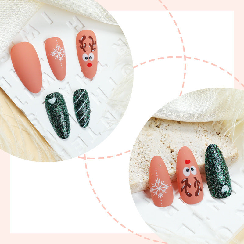 Creative Nail Art Set with Winter Design Kalsten