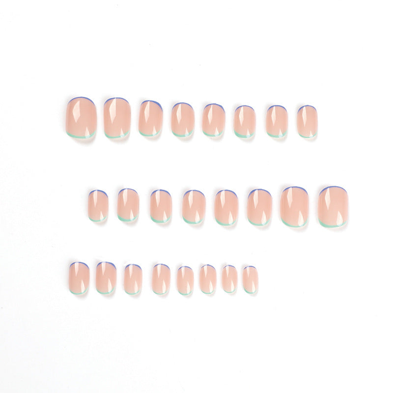 Artistic Nail Art with Creative French Tips Kalsten