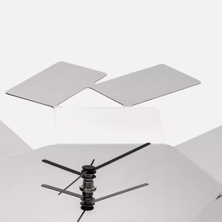 Abstract Geometric Wall Clock
