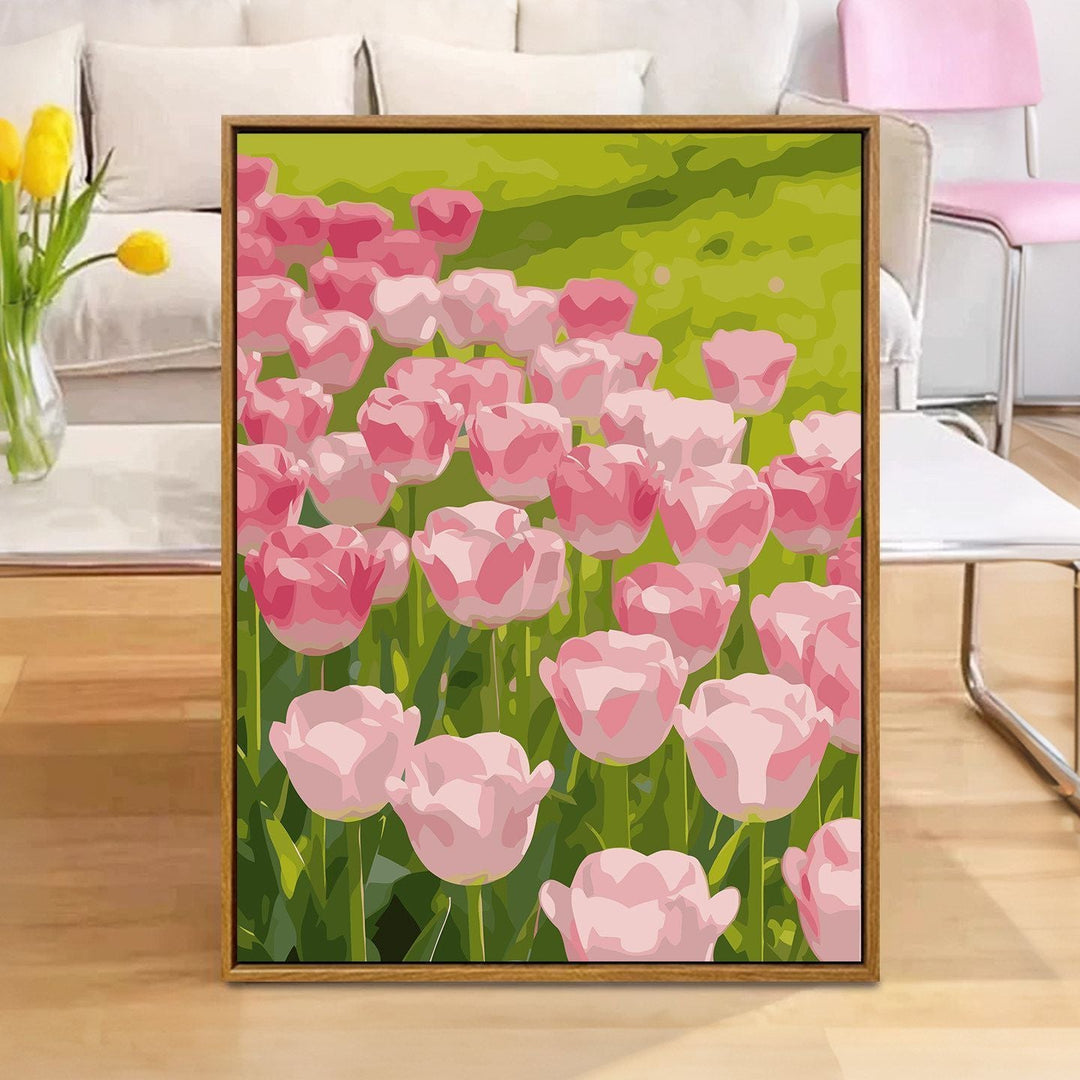 Floral Reflection Canvas Art Print Kalsten