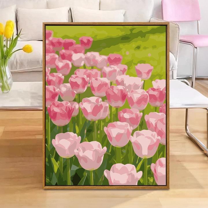 Floral Reflection Canvas Art Print Kalsten